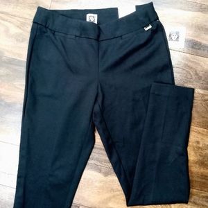 Anne Klein Women's Black Slim Ankle Pants Size S NWT
